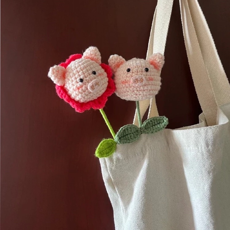 DIY Gói Nguyên Liệu Móc Cành Hoa Thú Vui Nhộn - Quà Tặng Handmade Tự Làm Ý Nghĩa