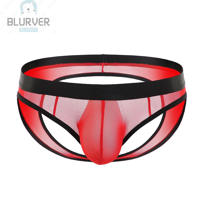 Quần lót tam giác thiết kế phối lưới nhìn xuyên thấu thoáng mát cho nam