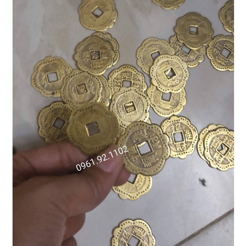 Đồng Xu Hoa Mai Bỏ Ví ,Két Sắt Chiêu Tài , May Mắn tài lộc phong thủy