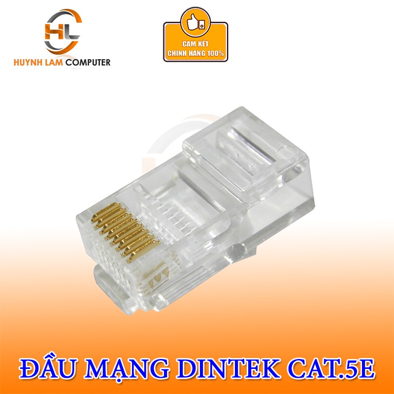 Đầu mạng Dintek 5E RJ45 (100 cái) - Hàng chính hãng