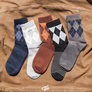 Tất Vớ Cổ Cao Quả Trám Vintage