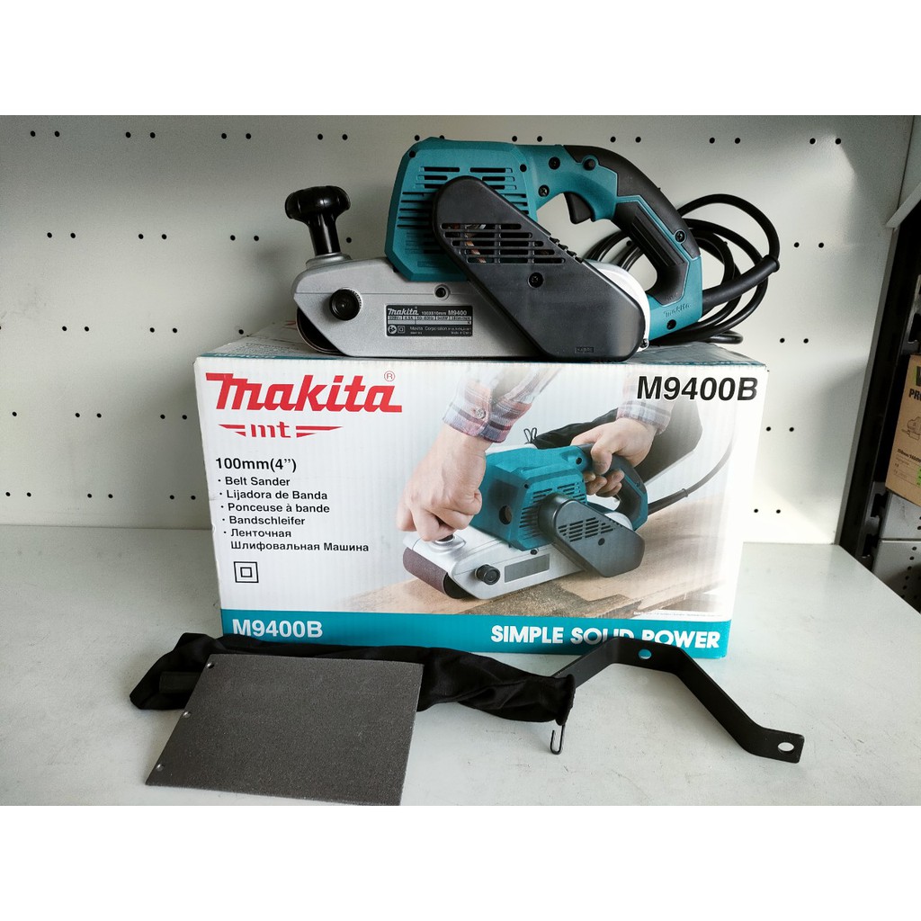 CHÍNH HÃNG - Máy chà nhám băng cầm tay 940W Makita M9400B