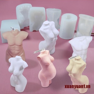 Khuôn Silicone Tạo Hình Làm Xà Phòng / Sáp Nến Hình Nghệ Thuật 3D DIY