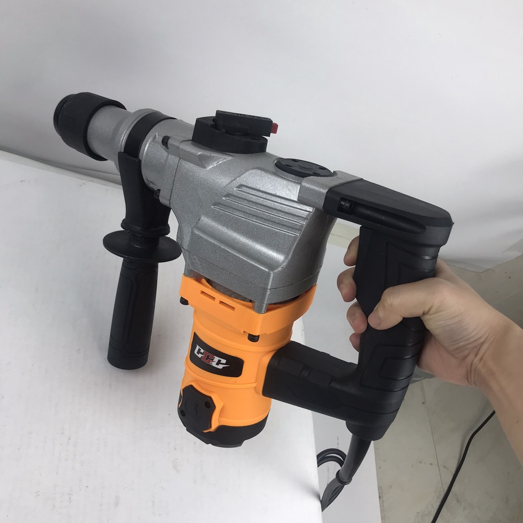 Máy khoan đục bê tông 2 chức năng 2926, công suất lớn 1250w, lõi đồng 100%, tặng kèm 3 mũi khoan 2 mũi đục