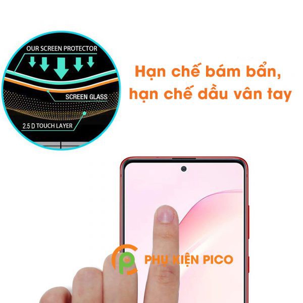 Miếng Dán PPF Mặt Trước Chống Vân Tay Cho Samsung Galaxy Note 10 Lite, Dán Màn Hình Samsung