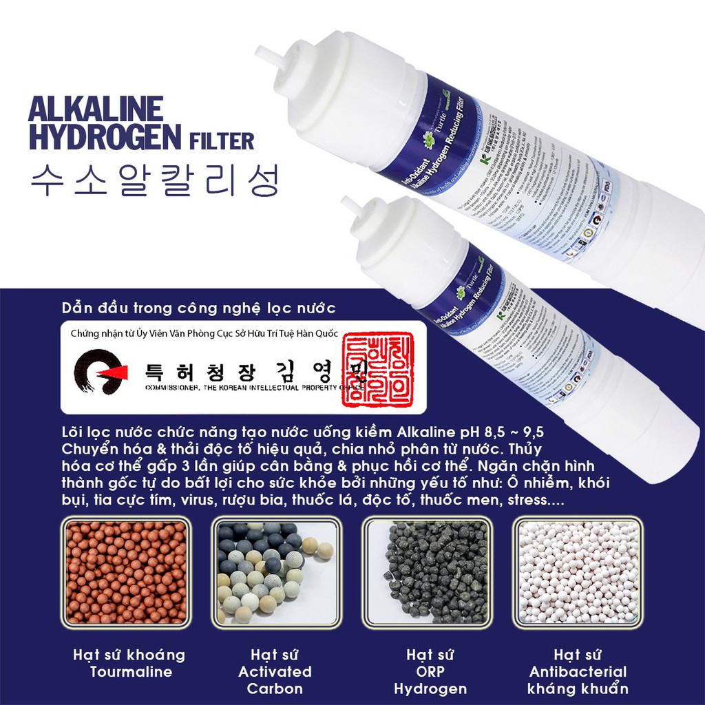 Lõi lọc nước Alkaline Hydrogen