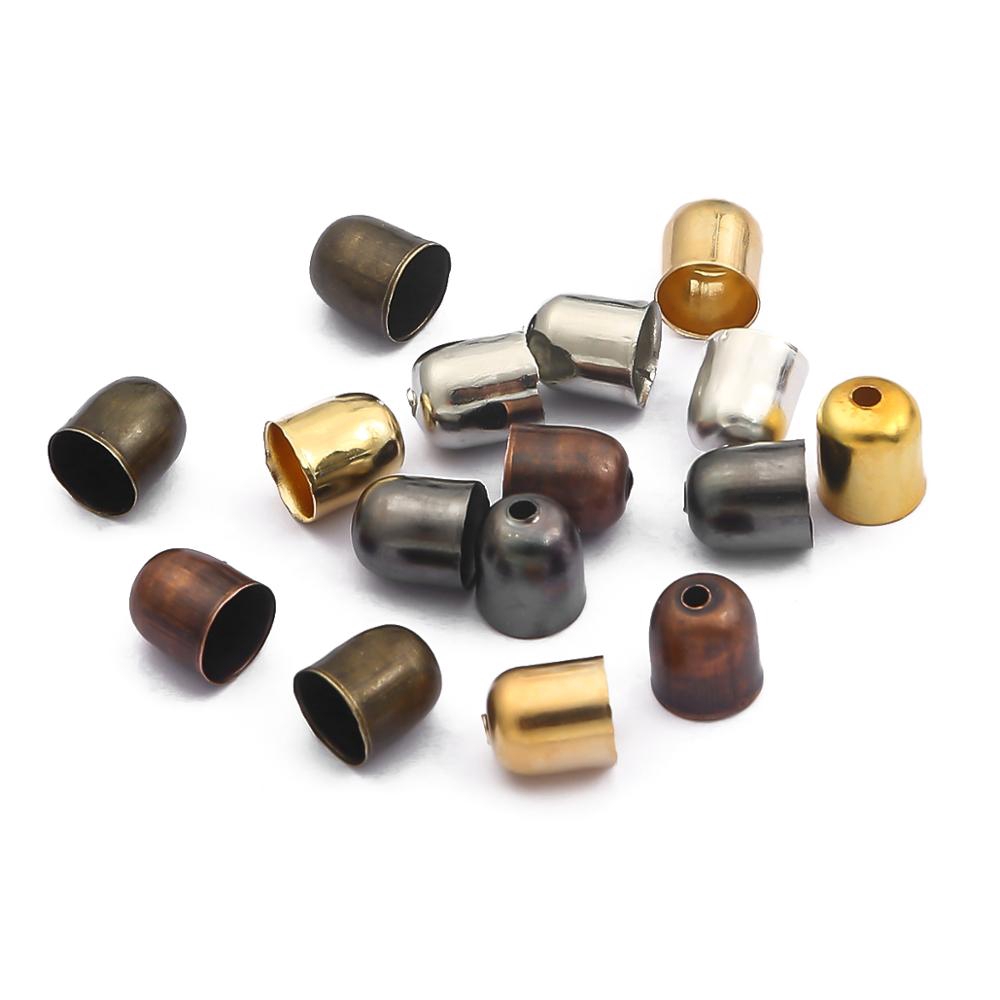 Núm tua rua / nút khóa dây vòng tay bằng da 3-10 mm làm trang sức thủ công