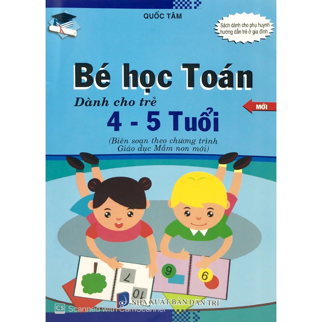 Sách - Bé Học Toán (4-5 Tuổi)