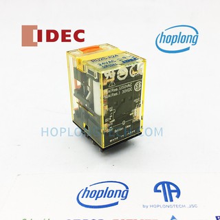 RU2S-A24 Rơ le trung gian IDEC điện áp 24VAC loại 8 chân dẹt