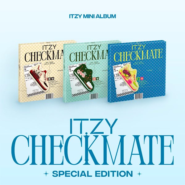 Hộp ảnh ITZY - Checkmate 3 màu đặc biệt