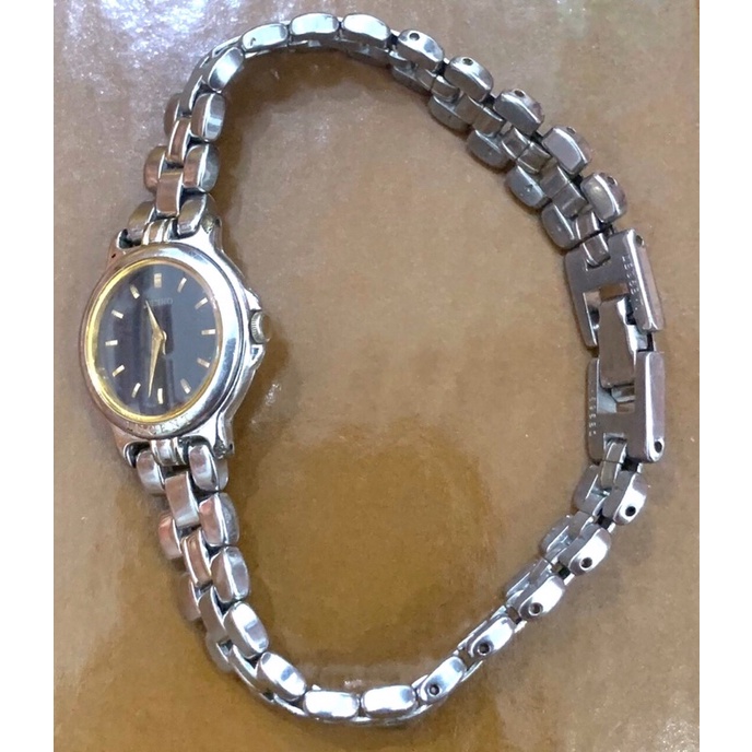 Đồng hồ nữ Si Nhật,chính hãng SEIKO,dây thép không gỉ,size 20