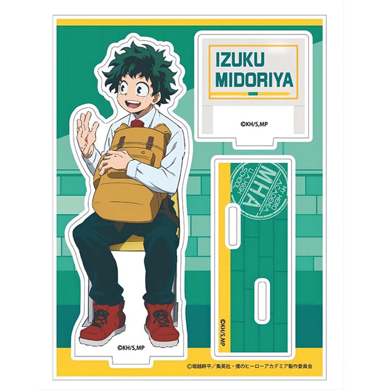 ( NGỒI GHẾ ) Standee BOKU NO HERO ACADEMIA Mô hình Học Viện Anh Hùng mica acrylic anime chibi