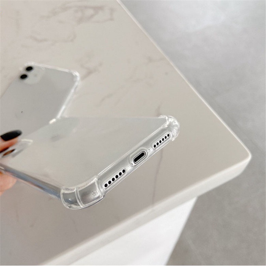 Ốp điện thoại mềm trong suốt thích hợp cho iPhone 13 12 11 Pro Max 12Mini SE 2020 X XR Xs Max 8 7 6 6s Plus