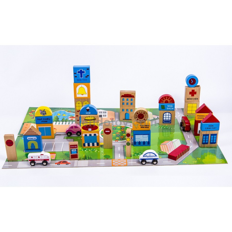 Mô hình thành phố tương lai Winwintoys
