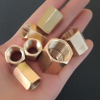 Nối 2 đầu ren trong phi 13mm;17mm;21mm đồng