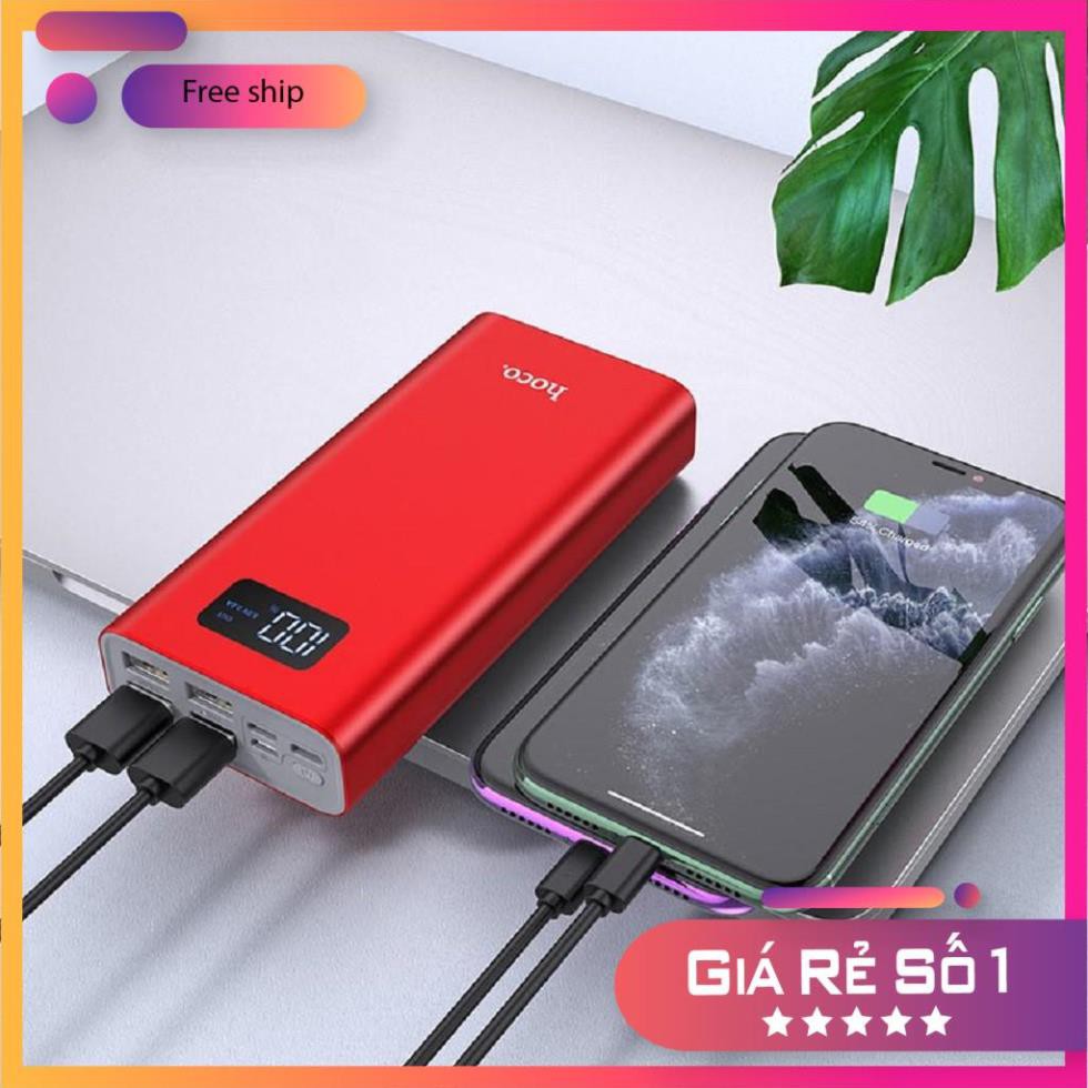 Sạc Dự Phòng ✔FREESHIP✔ Pin Sạc Dự Phòng Hoco J46-10.000/20.000mAh Siêu Nhỏ Gọn-Chính Hãng BH 12 Tháng -Châts Case Store