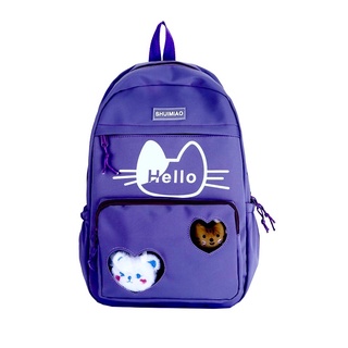 BALO PHỐI TÚI MICA TRÒN- HELLO Mèo