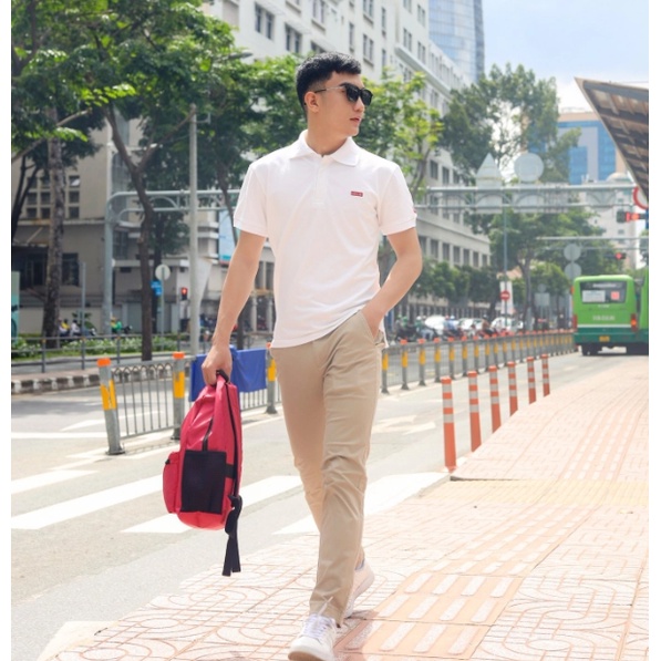 COPremium HAVIAS áo thun polo vải Spandex Crocodile Cotton 100% Premium nhập khẩu