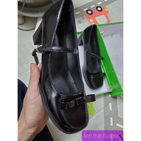 Giày cao gót búp bê tiểu thư Mary Jane vintage GB237 Eudora899