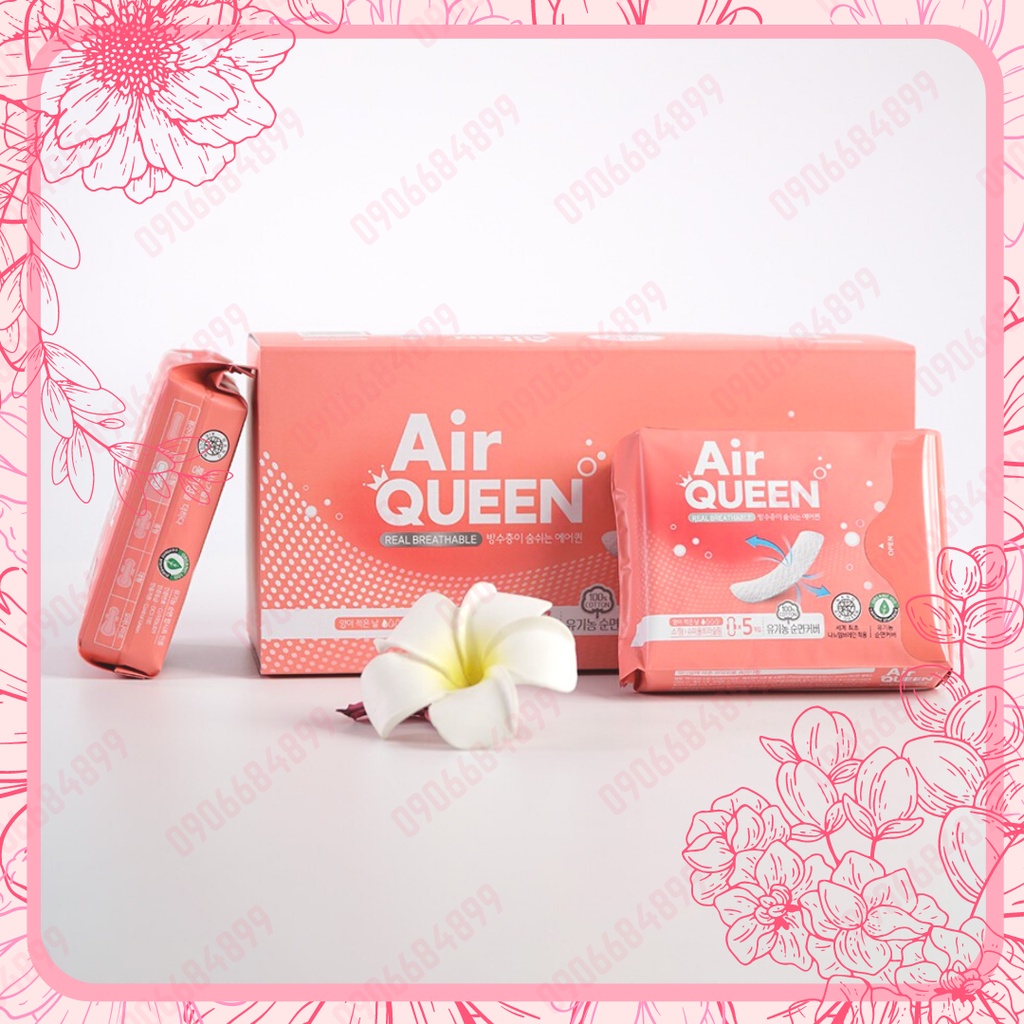 Băng vệ sinh siêu mỏng AIRQUEEN 🌸 Size S 🌸 - 01 gói