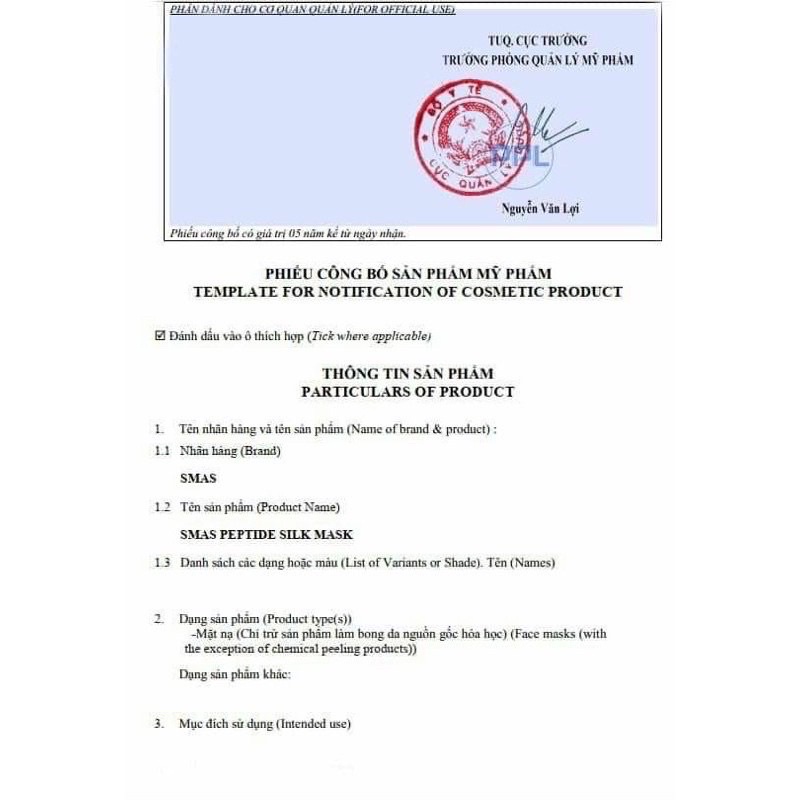 Mặt nạ giấy phục hồi da cấp ẩm Biocellulose Mask Pure Hyaluronic Acid 20gr