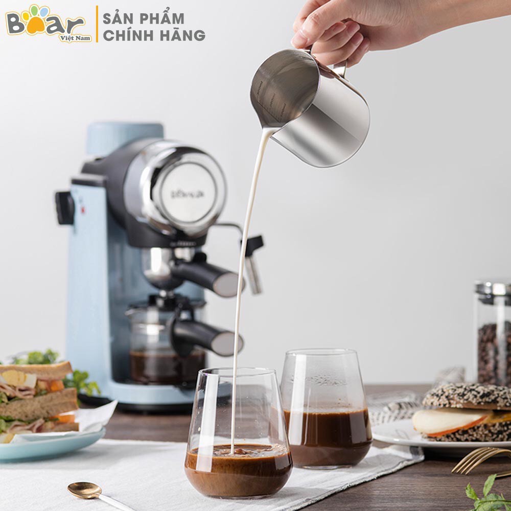 [HÀNG CHÍNH HÃNG] Máy Pha Cà Phê Espresso tự động Bear KFJ-A02N1 (bảo hành 12 tháng)