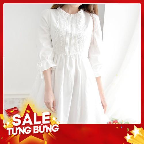 Váy Tiểu Thư Hàn Quốc Hàng Tuyệt Đẹp - VAY1 -Hàng nhập khẩu