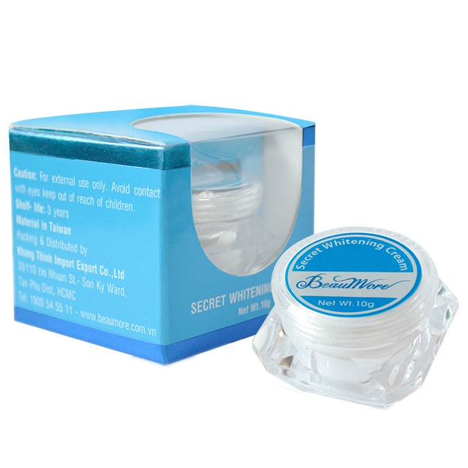 Kem Dưỡng Trắng Da 5 Trong 1 Secret Whitening Cream Beaumore (10g)