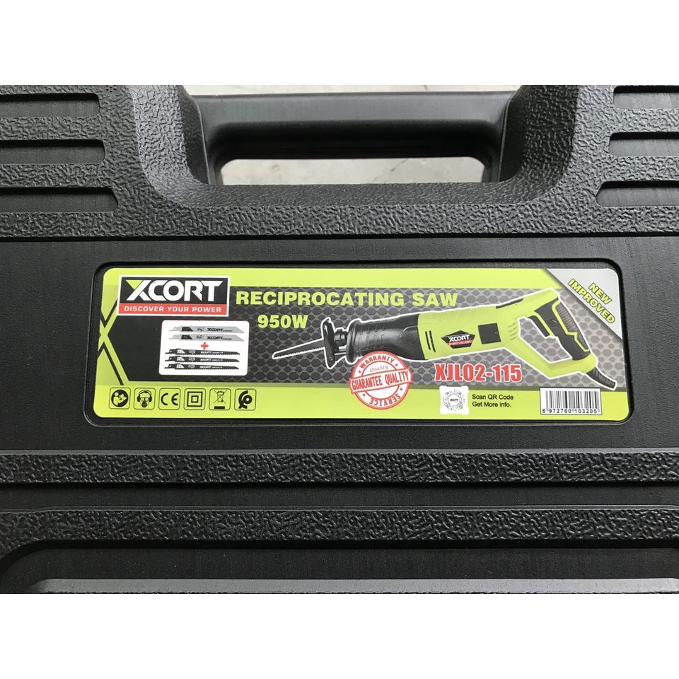Máy cưa kiếm cầm tay - Máy cưa kiếm điện 950W Model XJL02-115 Có lưỡi đi kèm
