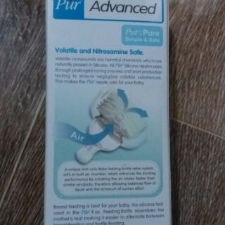 Bình sữa Pur Advanced Thái Lan núm mềm