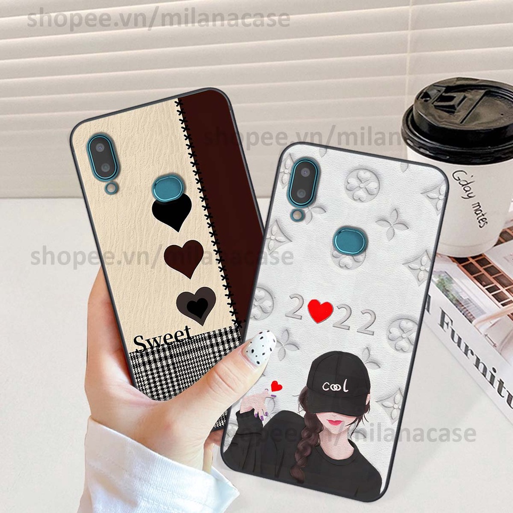 Ốp Samsung A10s hình trái tim be love tình yêu siêu đẹp, cá tính, thời trang