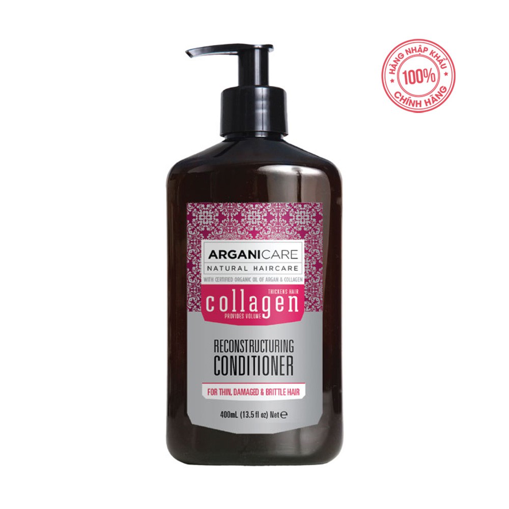 Dầu Xả Arganicare Collagen Conditioner 400ml