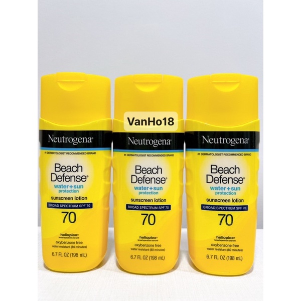 Kem Chống Nắng Đi Biển Neutrogena Beach Defense Sunscreen
