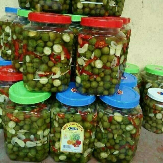 Sấu ngâm mắm tỏi