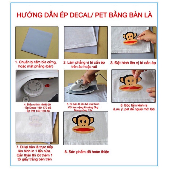 Hình ủi nhiệt ĐỘ MIXI, khách tự custom vào áo theo sở thích.
