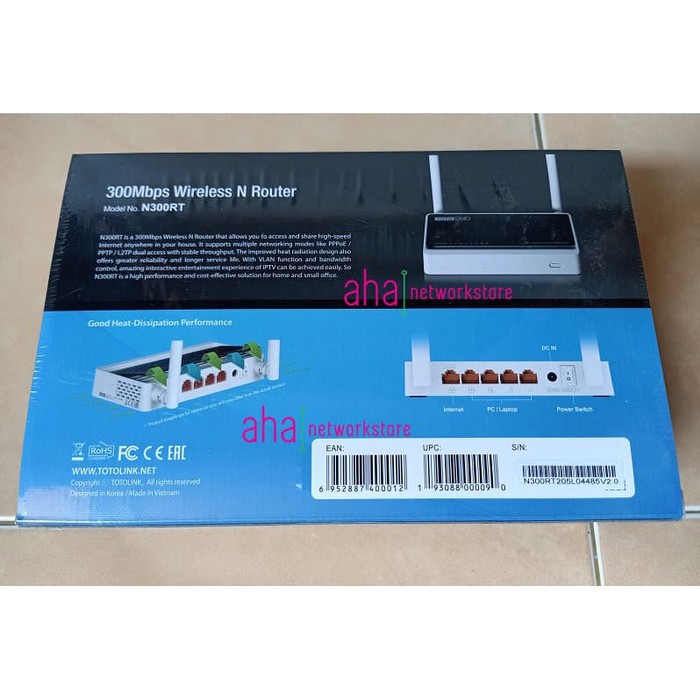 Bộ Phát Sóng Wifi Totolink N300rt 300mbps N300 Rt | BigBuy360 - bigbuy360.vn