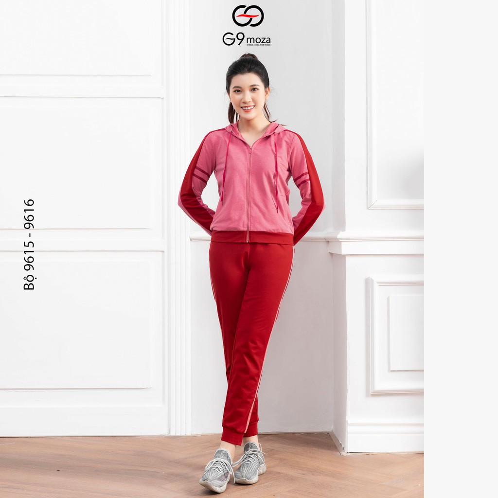 Bộ quần áo cotton G9moza 9615 chất liệu cottoon da cá mềm