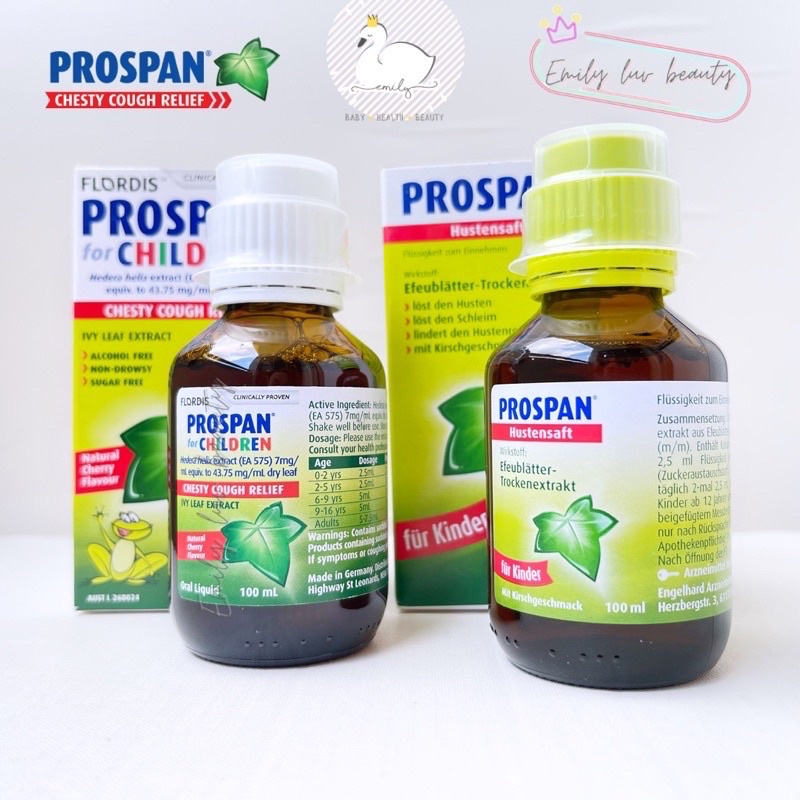 Siro Đức 100ml, 20ml