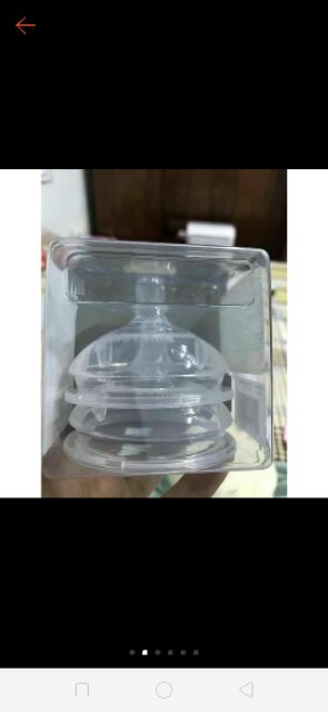 1 Núm ty bình sữa como chính hãng đủ size