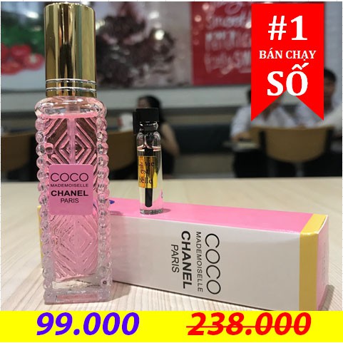 [FREE SHIP] Nước Hoa Nữ mini Cao Cấp 6D CoCo ChaneI 20ml