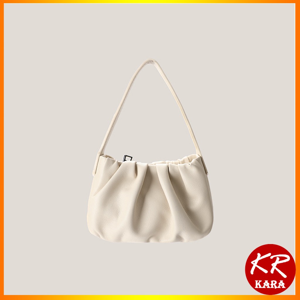 (Mẫu chất) Túi mini đeo chéo nữ da nhúm KARA 429- Size 19*10*6cm, 2 dây, Da PU cao cấp