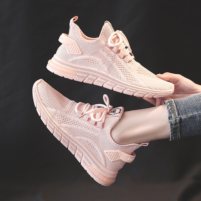 💘 Giày thể thao lưới thoáng mát 💘 Giày nữ thời trang với đế mềm, nhẹ và thoải mái