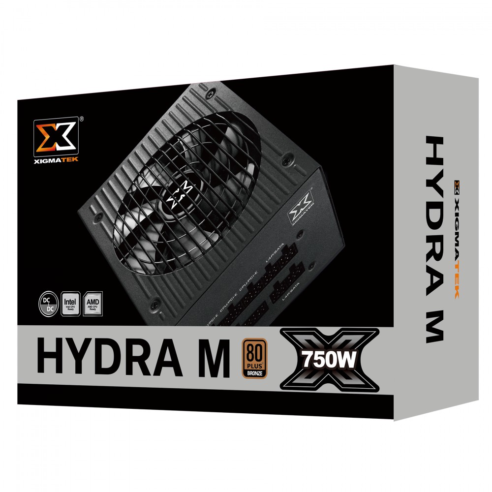 Nguồn XIGMATEK HYDRA M 750W - 80 Plus Bronze (EN44221)