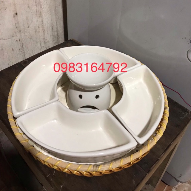 Khay lẩu kem mới
