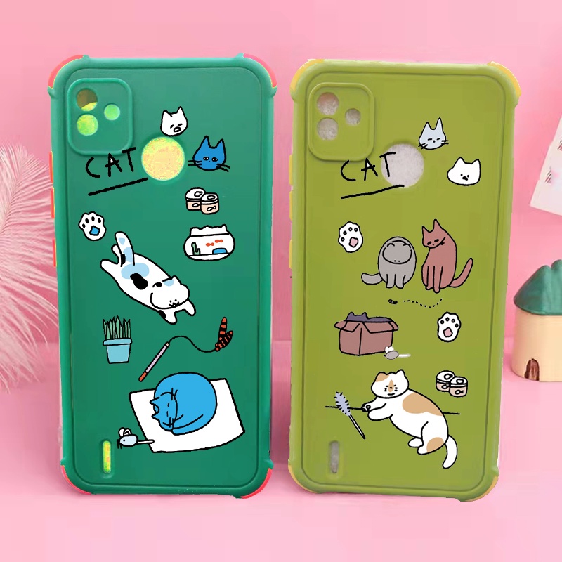 Ốp Điện Thoại Cho Oppo A76 A16 A74 A94 A54 A53 A33 A16 Reno 5F 5 6 Lite Realme C35 9i 8i C12 Narzo 50A Prime 30A 20