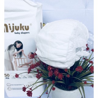 Tã quần Mijuku xuất Nhật M50/L50/XL50/XXL50, bỉm quần quy cách 1 túi 50 miếng