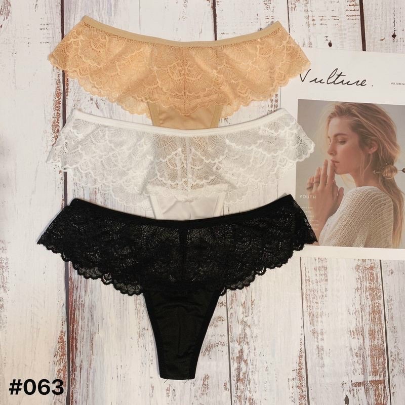 Quần Lót Lọt Khe Ren Lưng Bèo 063