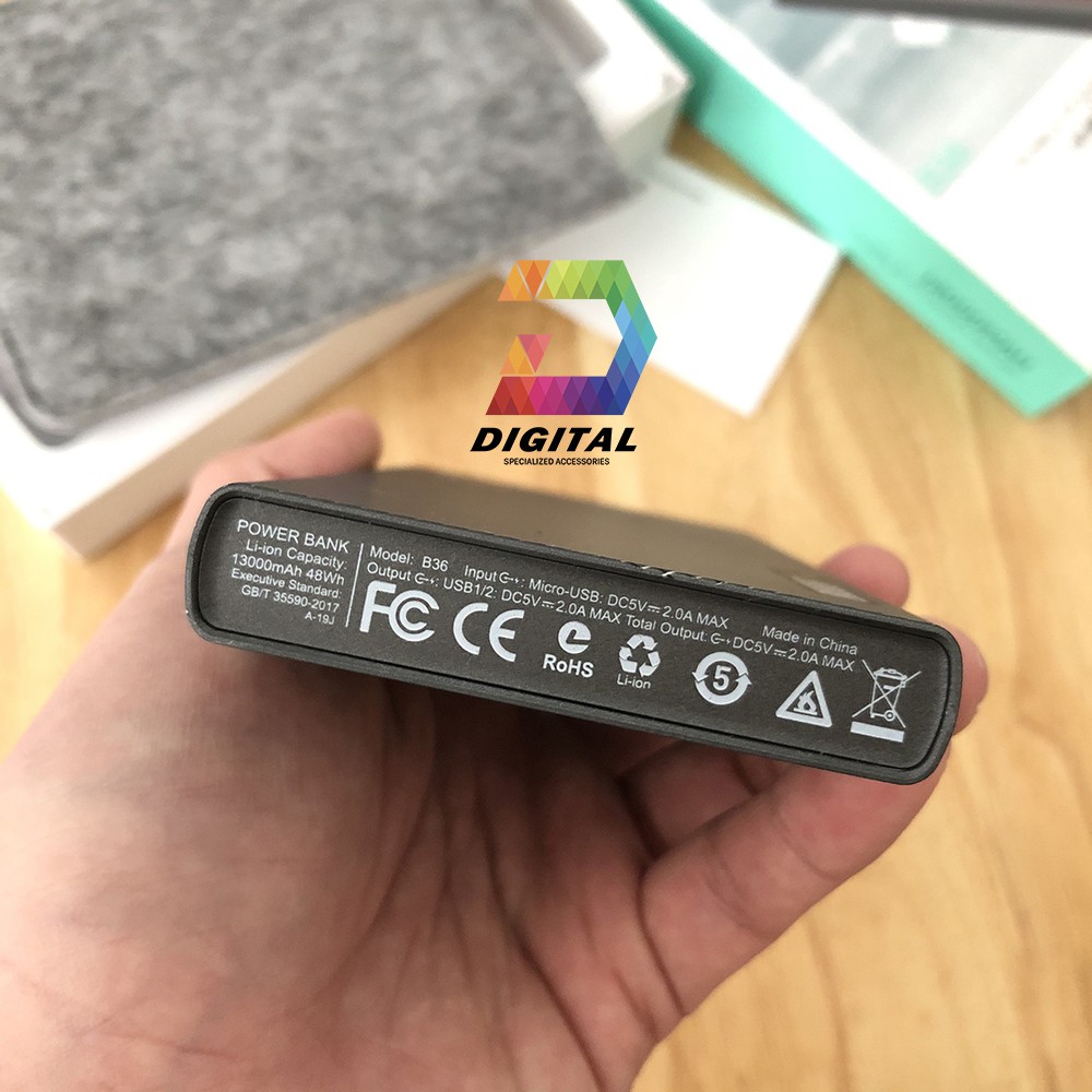 Sạc Dự Phòng Hoco 13000mAh B36 Chính Hãng