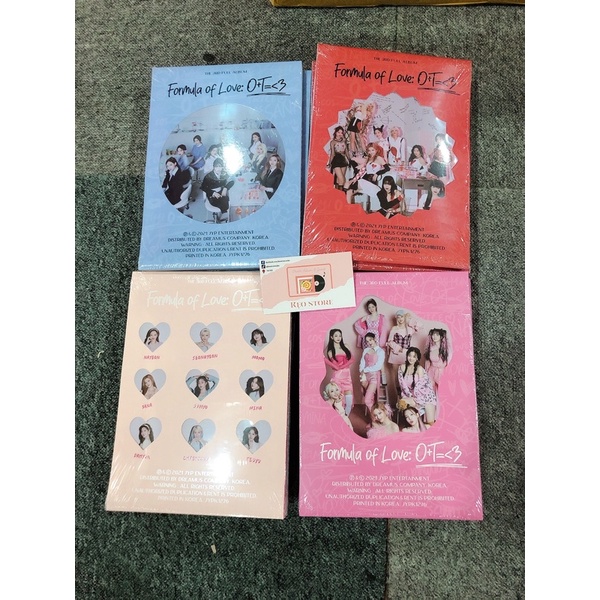 ẢNH TWICE FORMULA OF LOVE (FOL) NGUYÊN SEAL