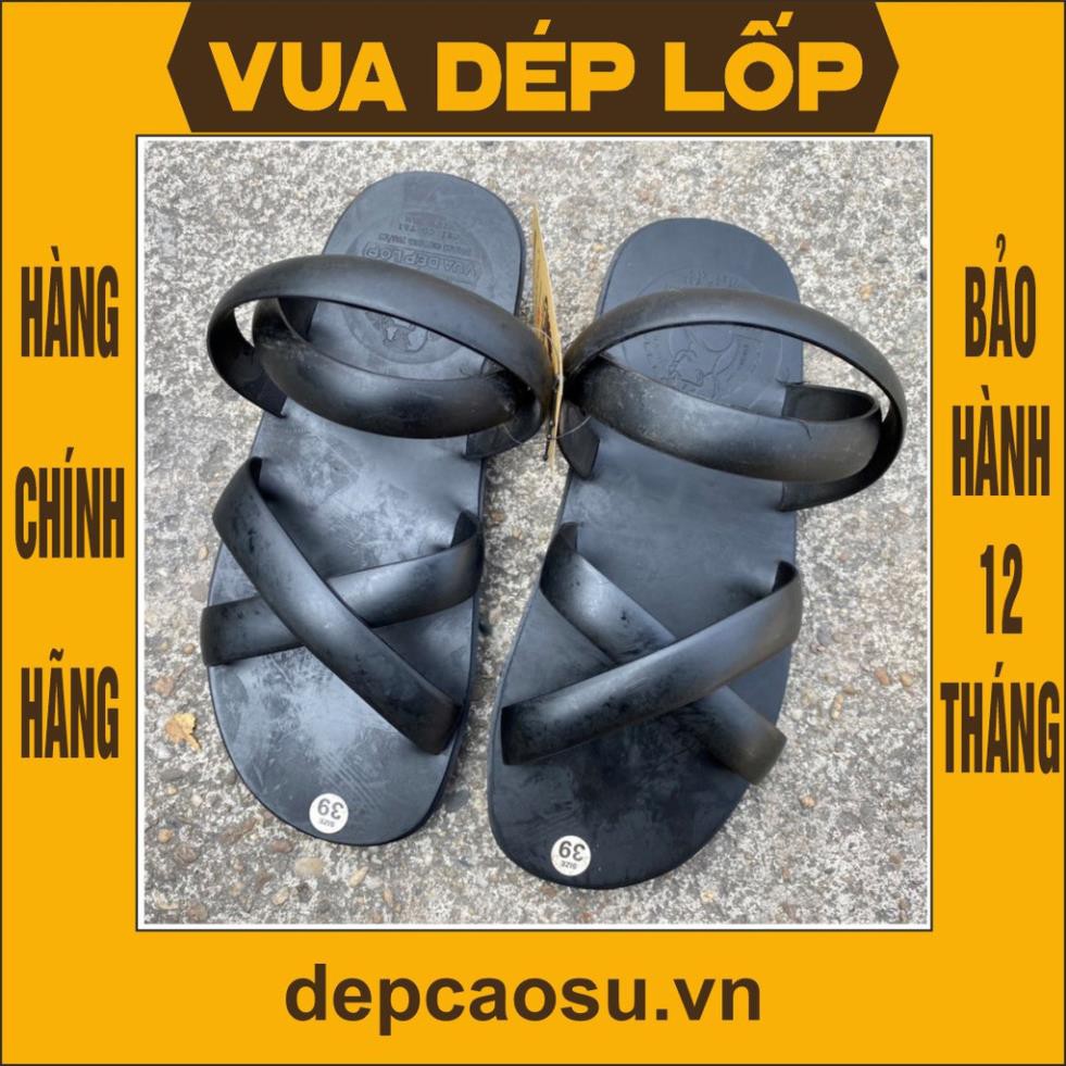 MB4QKS Dép 4 quai Khe sanh lốp máy bay thủ công, thương hiệu Vua Dép Lốp Phạm Quang Xuân, chính hãng, có bảo hành, có sẵ